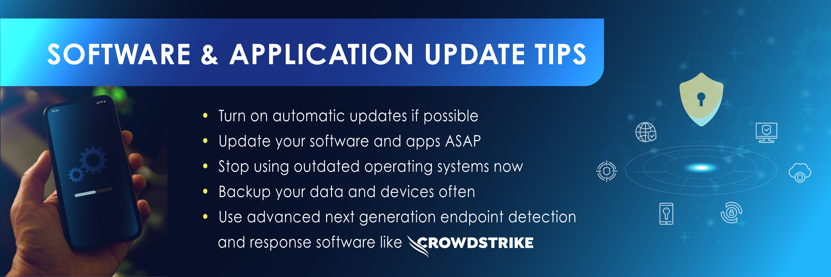 Tips for updating software