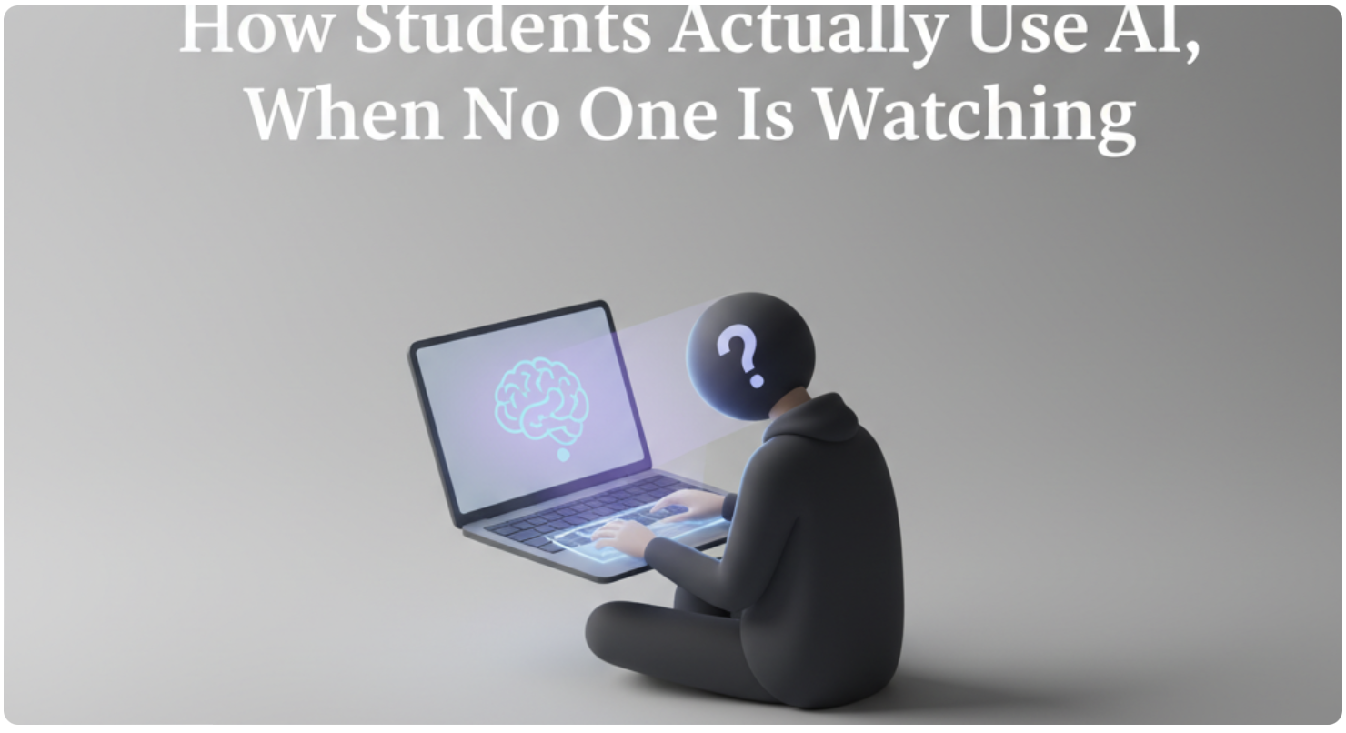 How Students Actually Use AI, When No One Is Watching
