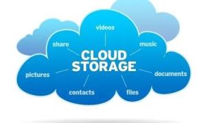 cloud storage graphic